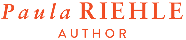paula riehle author logo orange